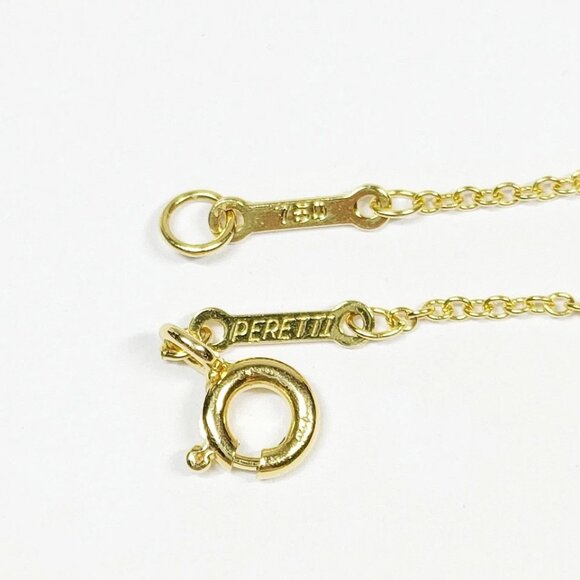 Tiffany and Co. Necklace By the yard Peretti Natural Diamond Gold 599-052625 - Picture 4 of 9